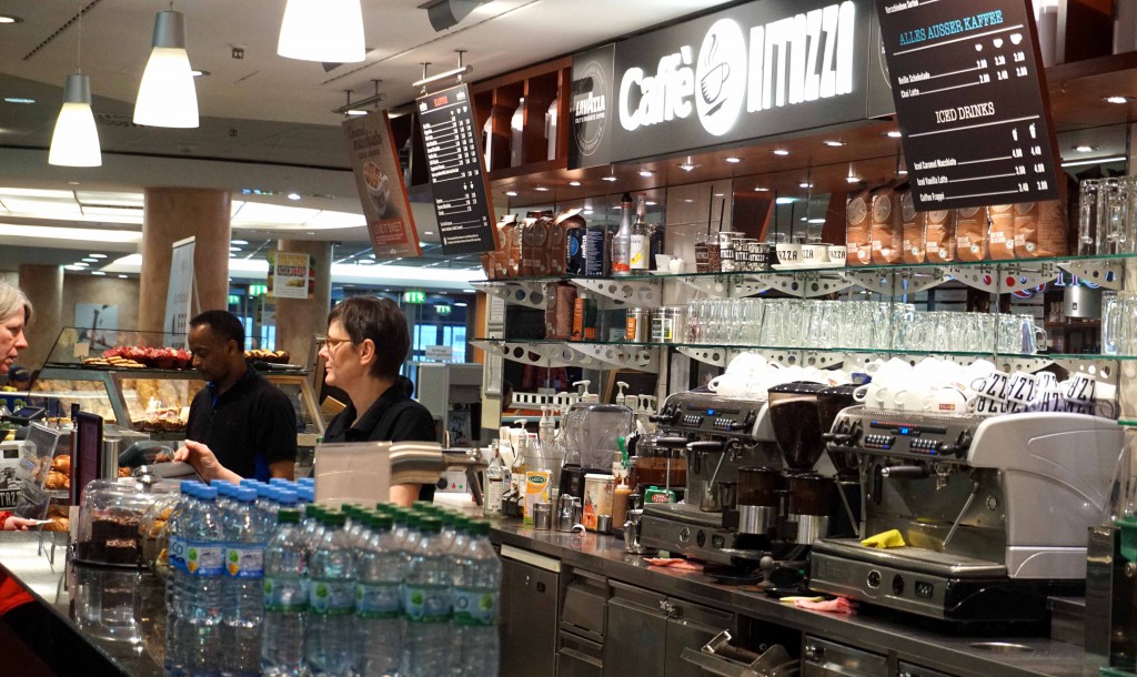 Berlin Cafe Ritazza Hauptbahnhof