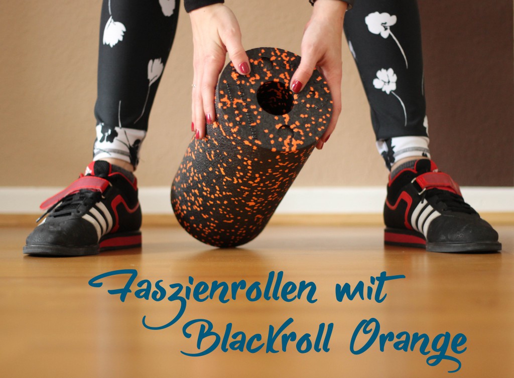 Blackroll Orange Faszienrollen und Faszientraining