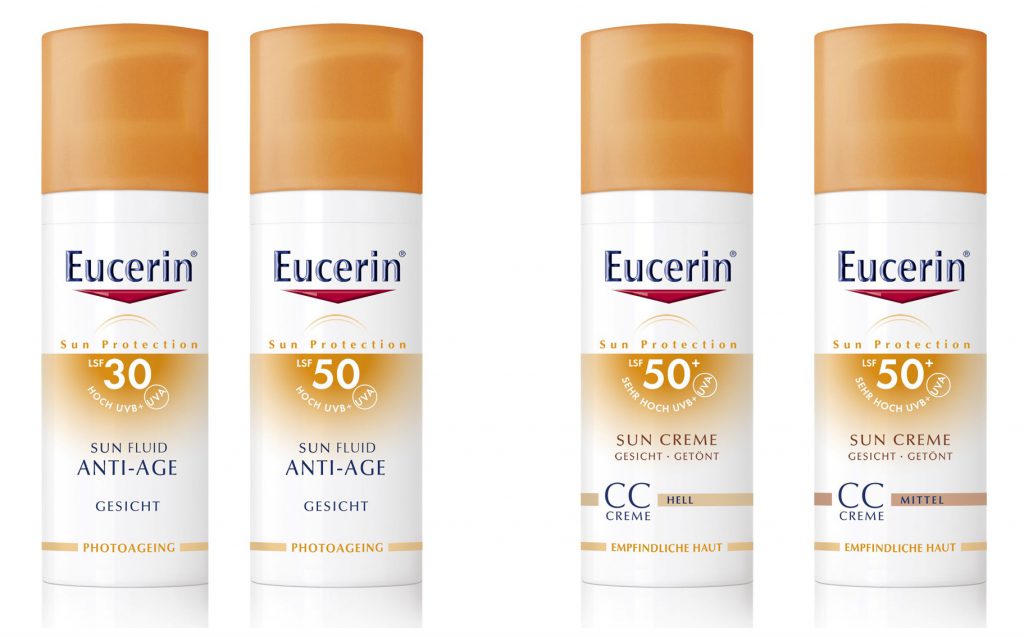 EUCERIN Sun Protect Anti Age und CC Cream 30 und 50+ _4- www.beautybutterflies.de
