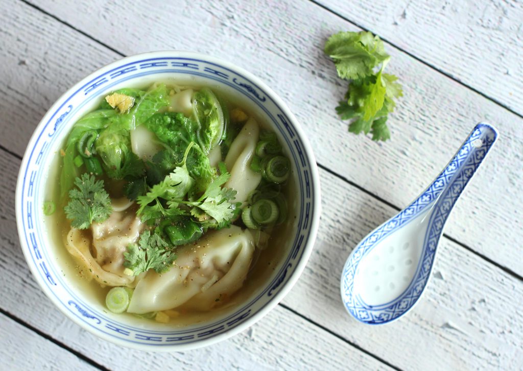 Wan Tan Suppe - Rezept - Dim Sum Koriander