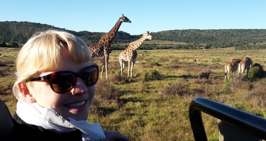 Kariega Private Game Reserve South Africa Giraffe open Jeep - www.beautybutterflies.de_7
