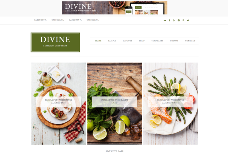Mein WordPress Theme - Divine