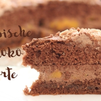 Klassische Schoko-Sahne-Torte