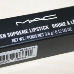[Review] MAC Sheen Supreme Lipstick „Can’t get enough“