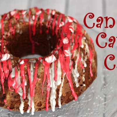 Candy Cane Cake als Geschenk